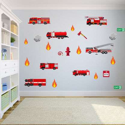 Stickers bomberos