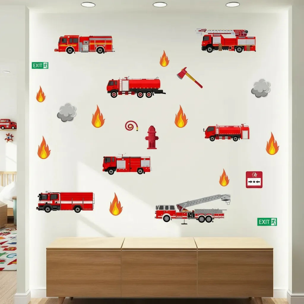 Stickers bomberos