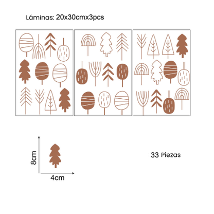 Stickers bosques