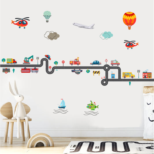 Stickers pista de autos